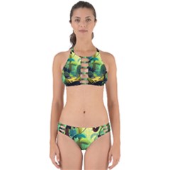 Jungle Rainforest Tropical Forest Perfectly Cut Out Bikini Set