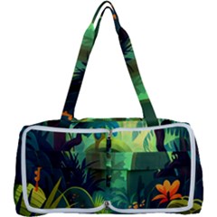 Jungle Rainforest Tropical Forest Multi Function Bag by Ravend