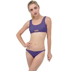 Cyber Grape Purple	 - 	the Little Details Bikini Set