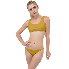 Orange Gold	 - 	the Little Details Bikini Set