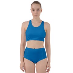 Star Command Blue	 - 	racer Back Bikini Set by ColorfulSwimWear