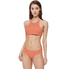 Basket Ball Orange	 - 	Banded Triangle Bikini Set