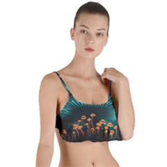 Mushroom Giant Explore 3d Layered Top Bikini Top 