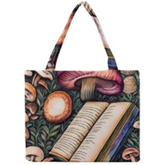 Conjure Mushroom Charm Spell Mojo Mini Tote Bag by GardenOfOphir