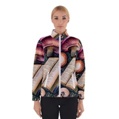 Conjure Mushroom Charm Spell Mojo Women s Bomber Jacket