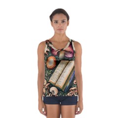 Conjure Mushroom Charm Spell Mojo Sport Tank Top 