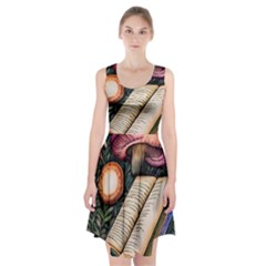 Conjure Mushroom Charm Spell Mojo Racerback Midi Dress