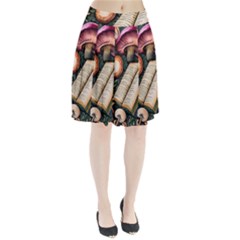 Conjure Mushroom Charm Spell Mojo Pleated Skirt