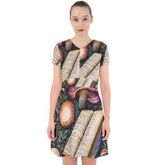 Conjure Mushroom Charm Spell Mojo Adorable in Chiffon Dress