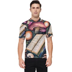 Conjure Mushroom Charm Spell Mojo Men s Short Sleeve Rash Guard