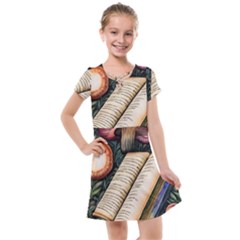 Conjure Mushroom Charm Spell Mojo Kids  Cross Web Dress