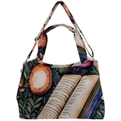 Conjure Mushroom Charm Spell Mojo Double Compartment Shoulder Bag