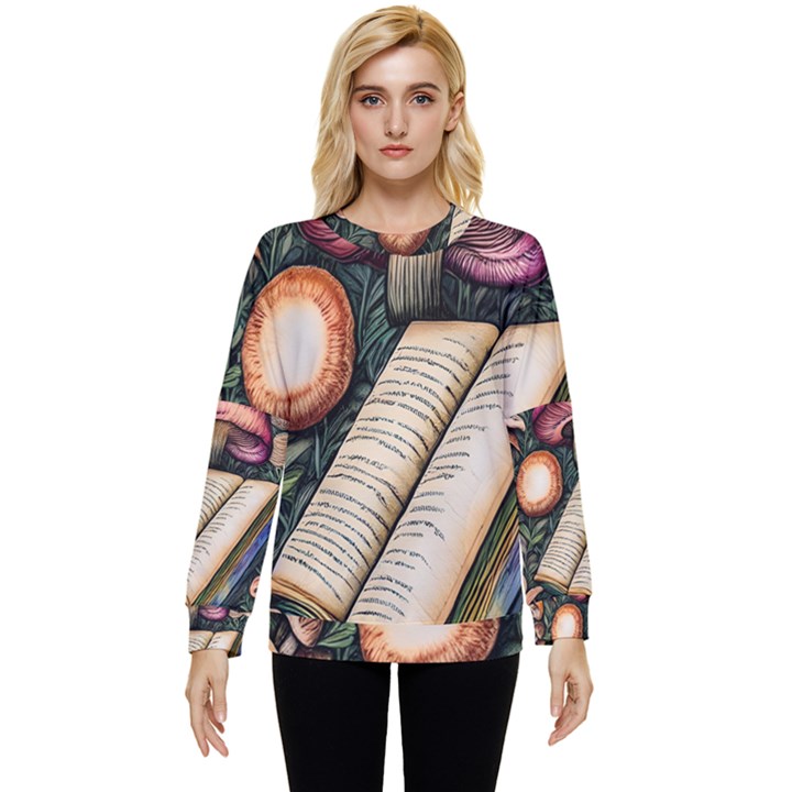 Conjure Mushroom Charm Spell Mojo Hidden Pocket Sweatshirt