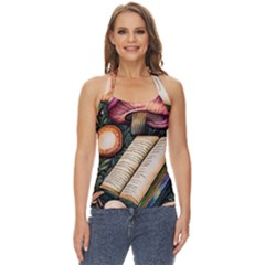 Conjure Mushroom Charm Spell Mojo Basic Halter Top