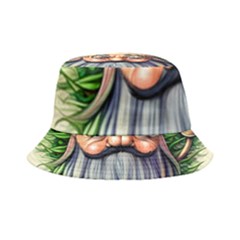 Mushroom Magic Charm Inside Out Bucket Hat by GardenOfOphir