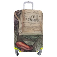 Magic Mushroom Conjure Charm Luggage Cover (medium) by GardenOfOphir