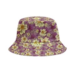 Lotus Flowers In Nature Will Always Bloom For Their Rare Beauty Inside Out Bucket Hat by pepitasart