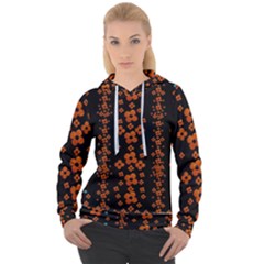 Oil Painted Bloom Brighten Up In The Night Women s Overhead Hoodie