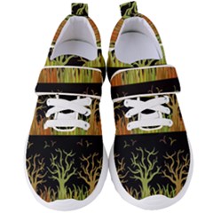 Background Decor Backdrop Design Art Decorative Women s Velcro Strap Shoes by Ravend