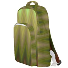 Zig Zag Chevron Classic Pattern Double Compartment Backpack by Celenk
