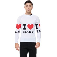 I Love Mary Men s Long Sleeve Rash Guard by ilovewhateva