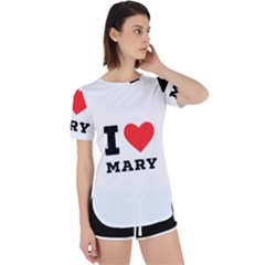I Love Mary Perpetual Short Sleeve T-shirt