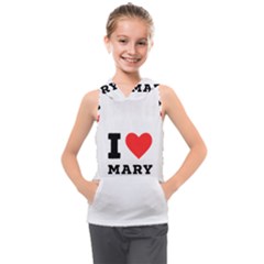 I Love Mary Kids  Sleeveless Hoodie by ilovewhateva