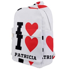 I Love Patricia Classic Backpack