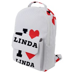 I Love Linda  Flap Pocket Backpack (small) by ilovewhateva