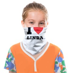 I Love Linda  Face Covering Bandana (kids) by ilovewhateva