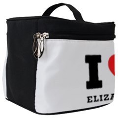 I Love Elizabeth  Make Up Travel Bag (big) by ilovewhateva