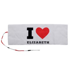 I love Elizabeth  Roll Up Canvas Pencil Holder (M)