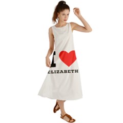 I love Elizabeth  Summer Maxi Dress