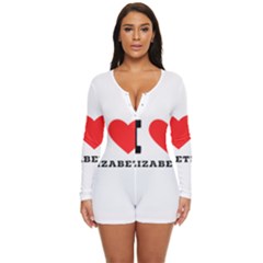 I love Elizabeth  Long Sleeve Boyleg Swimsuit