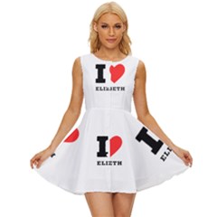 I love Elizabeth  Sleeveless Button Up Dress