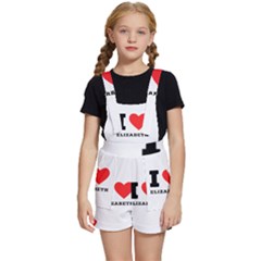 I Love Elizabeth  Kids  Short Overalls by ilovewhateva