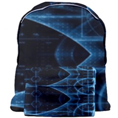 Technology Digital Business Polygon Geometric Giant Full Print Backpack