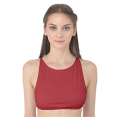 Bitter Sweet Shimmer Red	 - 	tank Bikini Top
