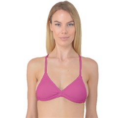 Liseran Pink	 - 	reversible Tri Bikini Top by ColorfulSwimWear