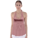 Old Rose	 - 	Babydoll Tankini Top View1