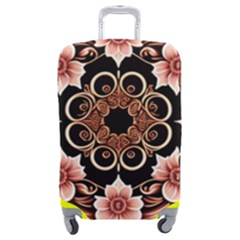 Floral Pattern Flowers Spiral Pattern Beautiful Luggage Cover (medium)