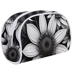 Sketch Flowers Art Background Photorealistic Make Up Case (large)