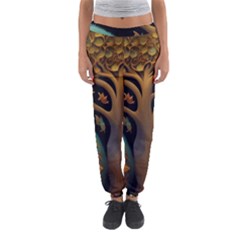 Trees Dream Generative Art Intricate Patterns Women s Jogger Sweatpants