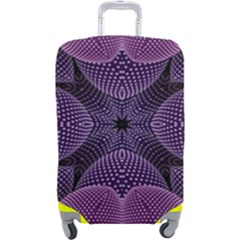 Geometric Shapes Geometric Pattern Flower Pattern Art Luggage Cover (large) by Ravend