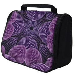 Geometric Shapes Geometric Pattern Flower Pattern Art Full Print Travel Pouch (big)