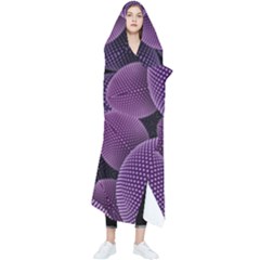 Geometric Shapes Geometric Pattern Flower Pattern Art Wearable Blanket