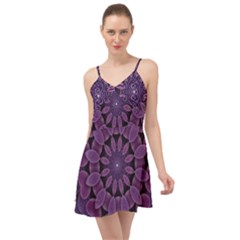 Shape Geometric Symmetrical Symmetry Wallpaper Summer Time Chiffon Dress