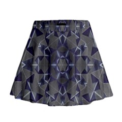 Kaleidoscope Geometric Pattern Geometric Shapes Mini Flare Skirt