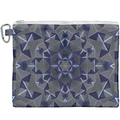 Kaleidoscope Geometric Pattern Geometric Shapes Canvas Cosmetic Bag (xxxl)