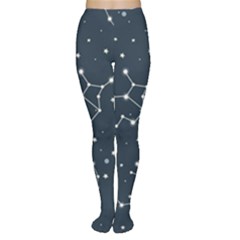 Constellation Stars Art Pattern Design Wallpaper Tights